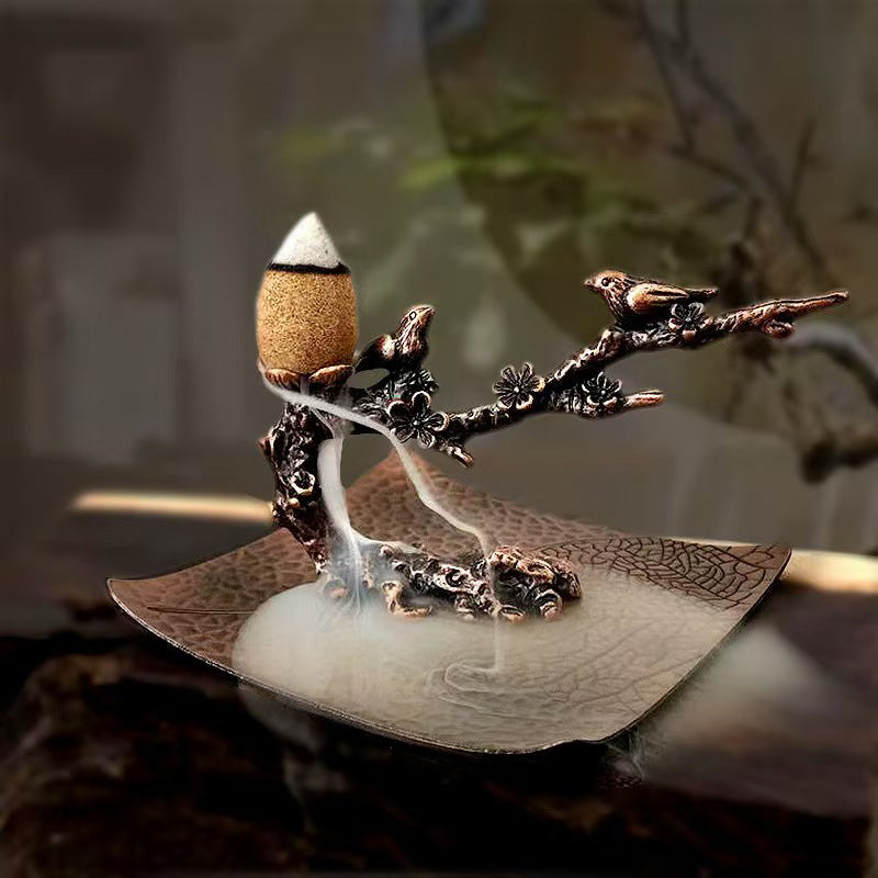 Backflow Incense Burner | Chinese Zen-style Fragrance Decor