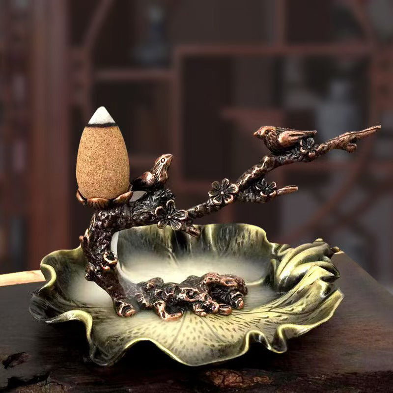 Backflow Incense Burner | Chinese Zen-style Fragrance Decor