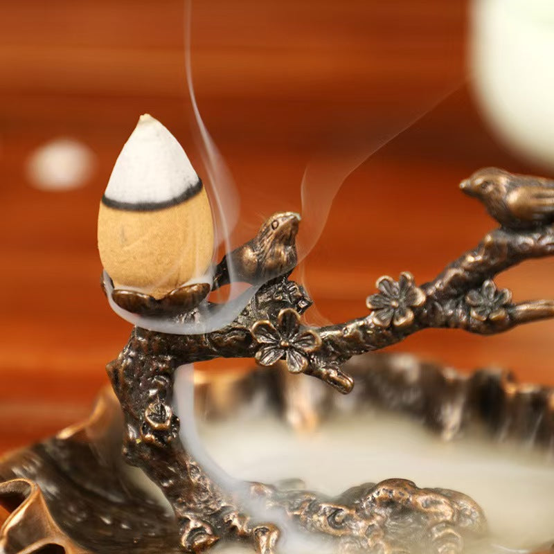 Backflow Incense Burner | Chinese Zen-style Fragrance Decor