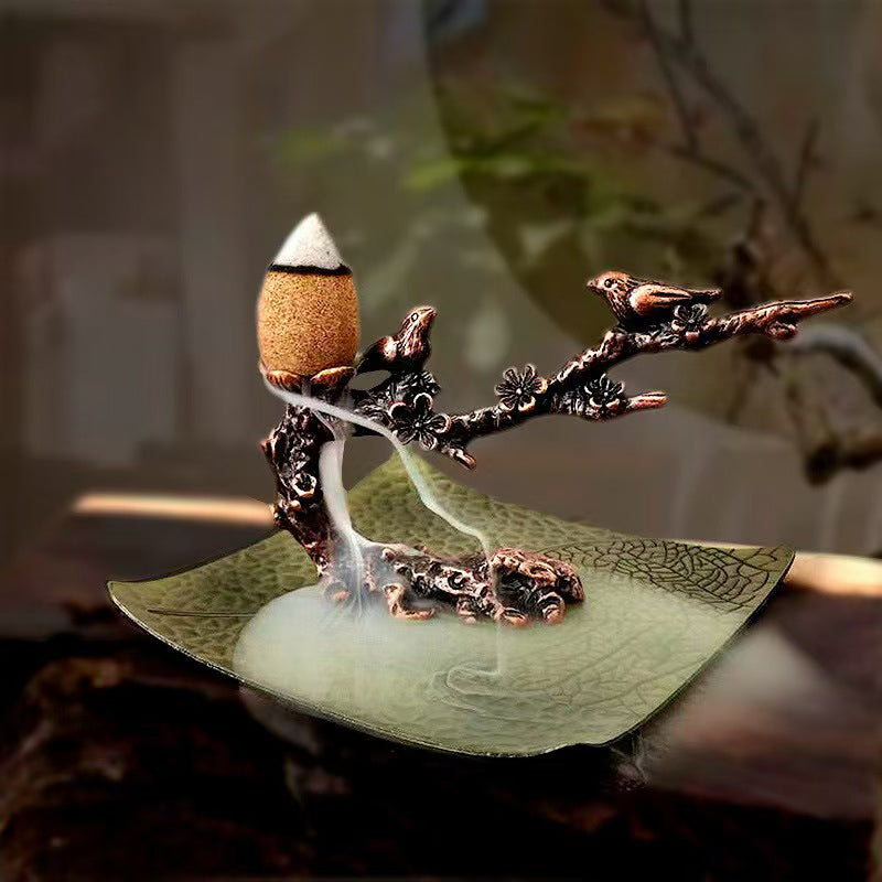 Backflow Incense Burner | Chinese Zen-style Fragrance Decor